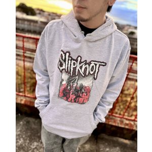 画像3: 送料無料 SLIPKNOT / Self Titled プルオーバーパーカー GREY