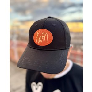 画像3: KORN / Oval Logo ベースボールキャップ BLACK