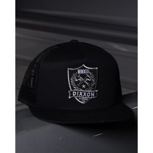 画像8: 送料無料 DIXXON FLANNEL CO / Shield メッシュスナップバックキャップ BLACK