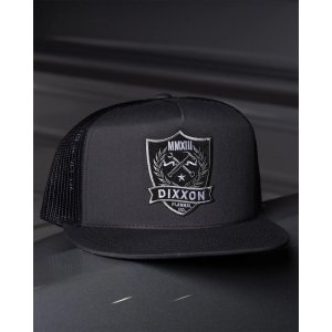 画像7: 送料無料 DIXXON FLANNEL CO / Shield Flat Bill スナップバックキャップ CHARCOAL