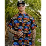 カリフォルニア買付アイテム 送料無料 SLIGHTLY STOOPID x DIXXON FLANNEL CO / Closer to the sun コラボ半袖シャツ