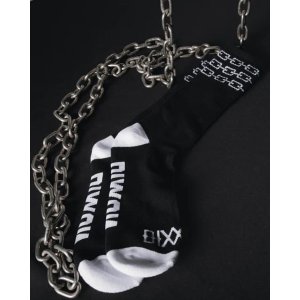 画像1: DIXXON FLANNEL CO / CHAINS クルーソックス BLACK