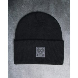 画像6: 送料無料 DIXXON FLANNEL CO / Box Crest Ribbed ニットキャップ BLACK