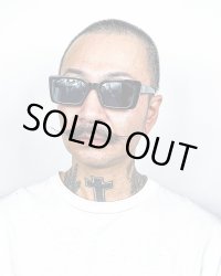 送料無料 ラスト1点で終了 minos / mino CRAFT 2176 サングラス BLACK / BLACK