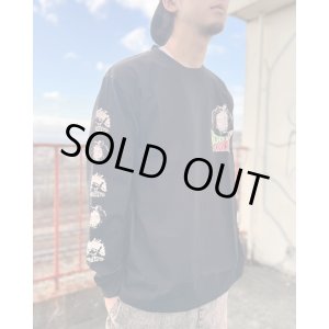 画像3: 送料無料 XLラスト1枚で終了 BOB MARLEY x POT MEETS POP / Uprising 長袖Tシャツ ブラック