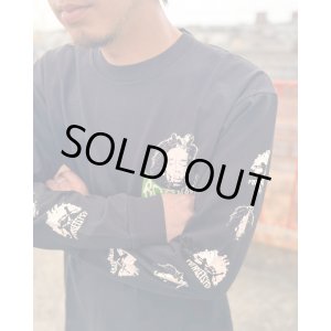 画像5: 送料無料 XLラスト1枚で終了 BOB MARLEY x POT MEETS POP / Uprising 長袖Tシャツ ブラック