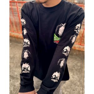 画像7: 送料無料 XLラスト3枚で終了 BOB MARLEY x POT MEETS POP / Uprising 長袖Tシャツ ブラック