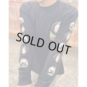 画像7: 送料無料 XLラスト1枚で終了 BOB MARLEY x POT MEETS POP / Uprising 長袖Tシャツ ブラック