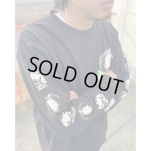 画像6: 送料無料 XLラスト1枚で終了 BOB MARLEY x POT MEETS POP / Uprising 長袖Tシャツ ブラック