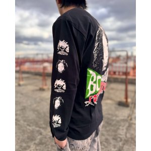 画像8: 送料無料 XLラスト3枚で終了 BOB MARLEY x POT MEETS POP / Uprising 長袖Tシャツ ブラック