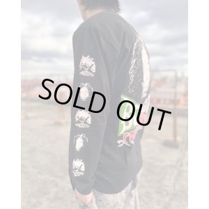 画像8: 送料無料 XLラスト1枚で終了 BOB MARLEY x POT MEETS POP / Uprising 長袖Tシャツ ブラック