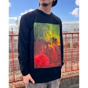 画像3: 送料無料 XLラスト3枚で終了 BOB MARLEY x POT MEETS POP /  I Feel So High 長袖Tシャツ ブラック