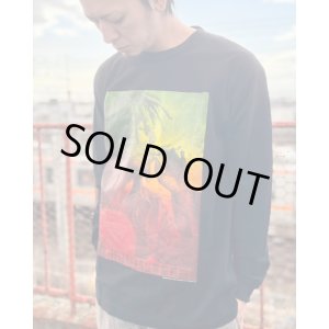 画像4: 送料無料 XLラスト1枚で終了 BOB MARLEY x POT MEETS POP /  I Feel So High 長袖Tシャツ ブラック