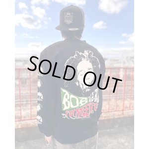 画像9: 送料無料 XLラスト1枚で終了 BOB MARLEY x POT MEETS POP / Uprising 長袖Tシャツ ブラック