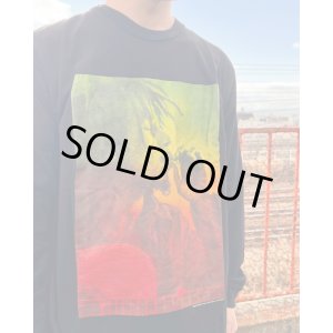 画像5: 送料無料 XLラスト1枚で終了 BOB MARLEY x POT MEETS POP /  I Feel So High 長袖Tシャツ ブラック