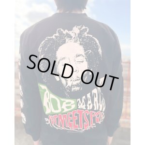 画像12: 送料無料 XLラスト1枚で終了 BOB MARLEY x POT MEETS POP / Uprising 長袖Tシャツ ブラック