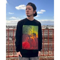 送料無料 XLラスト3枚で終了 BOB MARLEY x POT MEETS POP /  I Feel So High 長袖Tシャツ ブラック