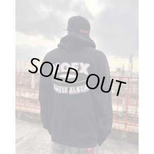 画像10: Mサイズラスト1枚 送料無料 NOFX / Single Album Logo プルオーバーパーカー