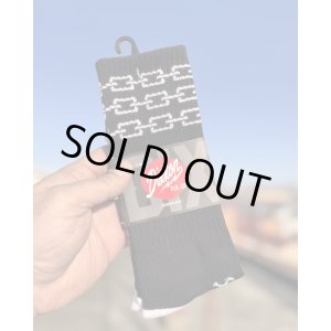 画像2: DIXXON FLANNEL CO / CHAINS クルーソックス BLACK