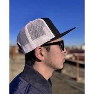 画像5: 送料無料 DIXXON FLANNEL CO / Flat Bill Trucker スナップバックキャップ BLACK / WHITE