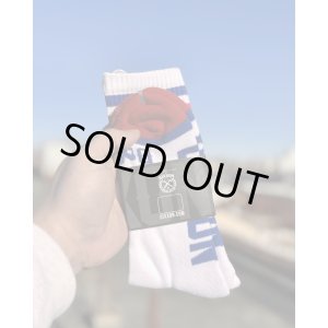 画像4: DIXXON FLANNEL CO / Strike Out Premium クルーソックス WHITE / BLUE / RED