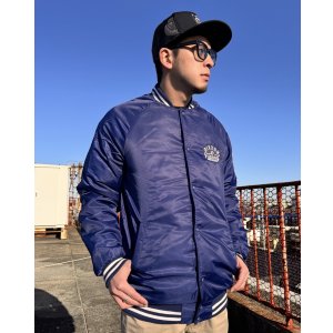 画像1: 送料無料 DIXXON FLANNEL CO / PASTIME 中綿ナイロンジャケット BLUE