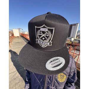 画像5: 送料無料 DIXXON FLANNEL CO / Shield メッシュスナップバックキャップ BLACK
