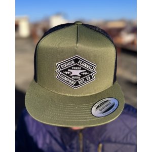 画像2: 送料無料 DIXXON FLANNEL CO / Forged Flat Bill スナップバックキャップ GREEN / BLACK