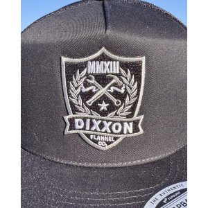 画像3: 送料無料 DIXXON FLANNEL CO / Shield メッシュスナップバックキャップ BLACK