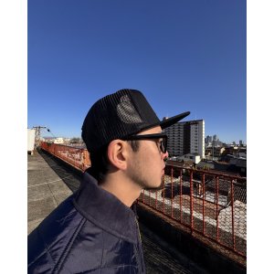 画像6: 送料無料 DIXXON FLANNEL CO / Shield メッシュスナップバックキャップ BLACK