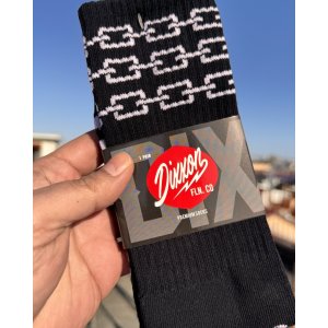 画像3: DIXXON FLANNEL CO / CHAINS クルーソックス BLACK
