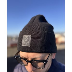 画像4: 送料無料 DIXXON FLANNEL CO / Box Crest Ribbed ニットキャップ BLACK