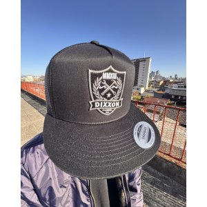 画像4: 送料無料 DIXXON FLANNEL CO / Shield メッシュスナップバックキャップ BLACK