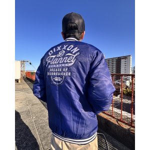 画像12: 送料無料 DIXXON FLANNEL CO / PASTIME 中綿ナイロンジャケット BLUE
