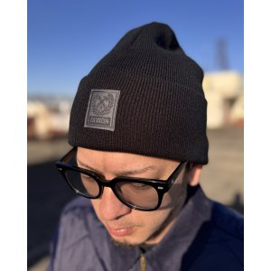 画像3: 送料無料 DIXXON FLANNEL CO / Box Crest Ribbed ニットキャップ BLACK