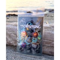 THE OFFSPRING / SKELETON MOLOTOV ピンバッジセット 5個入り