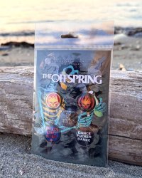 THE OFFSPRING / SKELETON MOLOTOV 缶バッジセット 5個入り