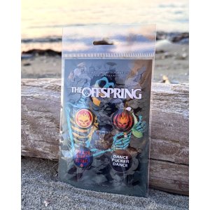 画像1: THE OFFSPRING / SKELETON MOLOTOV 缶バッジセット 5個入り