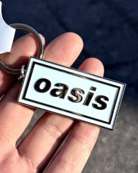 OASIS / Logo Sky Blue キーチェーン