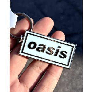 画像1: OASIS / Logo Sky Blue キーチェーン
