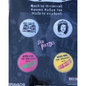 画像2: SEX PISTOLS / Never Mind ピンバッジセット 5個入り