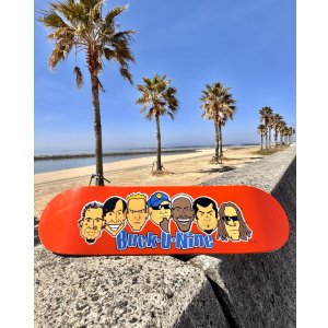 画像3: 送料無料 3枚限定入荷 激レア 当時物 BUCK-O-NINE / Artwork by TadPole スケートボードデッキ mfg. for CinderBlock by Sector 9