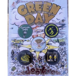 画像2: GREEN DAY / Dookie ピンバッジセット 5個入り