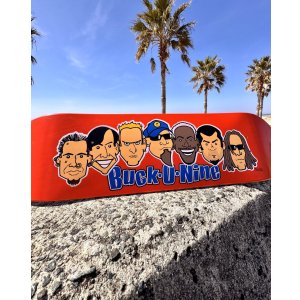 画像5: 送料無料 3枚限定入荷 激レア 当時物 BUCK-O-NINE / Artwork by TadPole スケートボードデッキ mfg. for CinderBlock by Sector 9