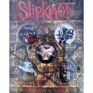 画像2: SLIPKNOT / ALBUMS ピンバッジセット 5個入り