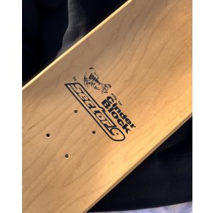 画像10: 送料無料 3枚限定入荷 激レア 当時物 BUCK-O-NINE / Artwork by TadPole スケートボードデッキ mfg. for CinderBlock by Sector 9