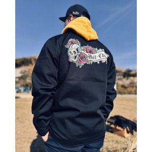 画像9: 送料無料 OPIE ORTIZ x BALL&CHAIN / Skull & Rose コーチジャケット