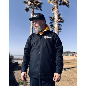 画像5: 送料無料 OPIE ORTIZ x BALL&CHAIN / Skull & Rose コーチジャケット