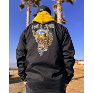 画像2: 送料無料 OPIE ORTIZ x BALL&CHAIN / "ORTIZ" 1998-2024 Reprint Red Devil コーチジャケット