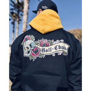 画像6: 送料無料 OPIE ORTIZ x BALL&CHAIN / Skull & Rose コーチジャケット